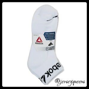 👑 New Men's Pro Series Quarter Socks 6-Pack from Reebok, 6-Pairs